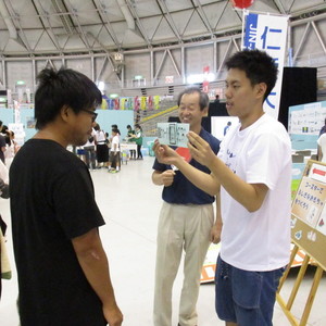 おもしろフェスタinサンドーム福井2018に出展しました